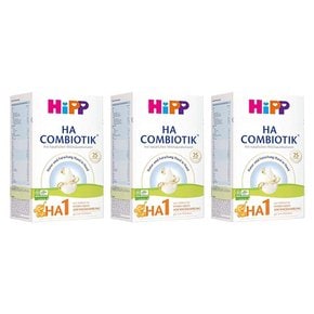 독일 Hipp 힙 HA1단계 콤비오틱 신생아 조제 분유 600g 3통