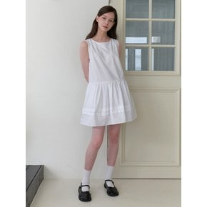 isabel mini dress - white