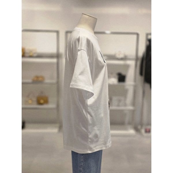 [여주점] 테디 프린트 티셔츠 (070805411001)