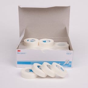 3M Tape 종이반창고 마이크로포 흰색 종이밴드