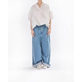 25SS 써네이 반팔 티셔츠 RTWXTOP017 0117 BIANCO