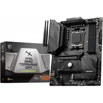  MSI MAG B650 TOMAHAWK WIFI AMD Ryzen 7000 B650 ATX MB5907 메인보드 시리즈(AM5) 대응 칩셋