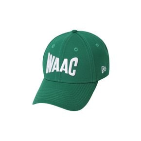 왁[WAAC]골프 (WGRCX23180GRX)NEWERA 940 COTTON LOGO CAP