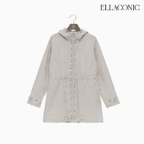 (론칭가 129,000원) 엘라코닉 후드 라이트 코트 (24SS)