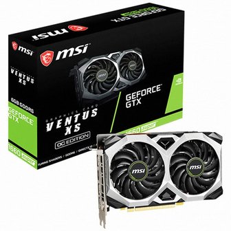  MSI 지포스 GTX 1660 SUPER 벤투스 S OC D6 6GB A+급 중고 그래픽카드