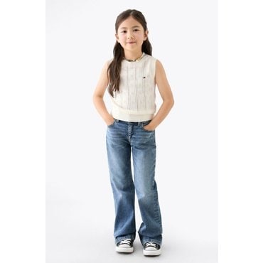 타미힐피거키즈 25년 F/W     T42F6WVT360GT1      포인텔 니트 베스트