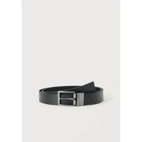 Armani Exchange 아르마니 익스체인지 양면 혀형 벨트 남녀공용 - 검정색 7866394