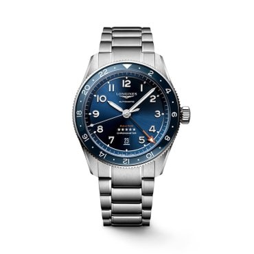 론진 스피릿 줄루 타임 블루 다이얼 42MM L3.812.4.93.6