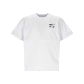 26SS 사카이 반팔 티셔츠 26 01126S 101 White