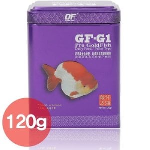  오션프리 프로 골드 GF-G1 120g (금붕어 등 금어 전용사료)