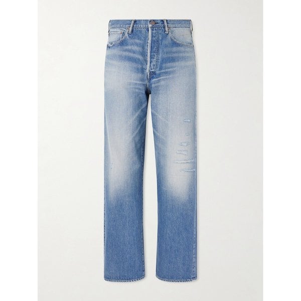 소셜 스컬프처 01 와이드 디스트레스 셀비지 진 46376663162933422