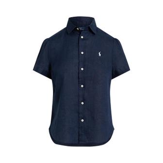 폴로 랄프 로렌 여성 리넨 숏 슬리브 셔츠(WMPOSHTNDO21187410)