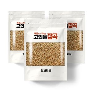 고인돌 잡곡 국내산 찰보리쌀 찰보리 500g+500g+500g