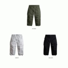 공용 카고 팬츠 Cotton Nylon Cargo Pants_A WHTAE2311U