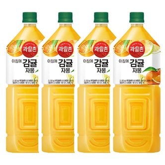  과일촌 아침에 감귤자몽 2L x 4페트