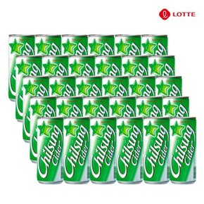 롯데 칠성사이다 250ml x 30개 캔 탄산음료