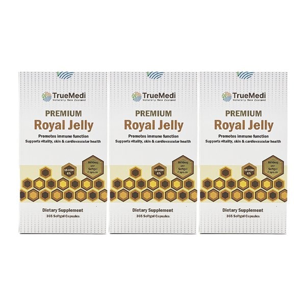 뉴질랜드 트루메디 프리미엄 로얄젤리 1600mg 365정 3팩