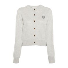 메종키츠네 [명품] 메종 키츠네 25SS 메종키츠네 볼드 폭스헤드 가디건 그레이