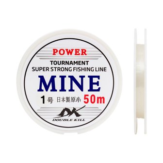 SAPA 싸파 더블킬 마인 MINE 50m 1.0호 투명 모노 나일론 낚시 줄