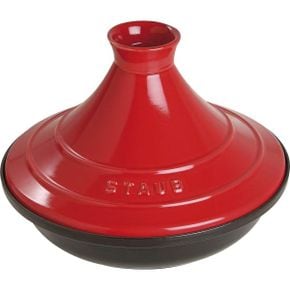 영국 스타우브 냄비 STAUB  327 Tajine Cast Iron Cherry Red28 x 28 20 cm 1682833