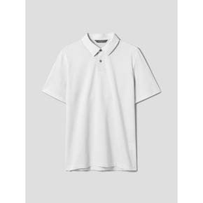 [Essential] 쿨 코튼 반소매 칼라넥 티셔츠  라이트 그레이 (RY4442P712)