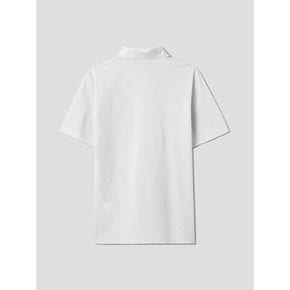 [Essential] 쿨 코튼 반소매 칼라넥 티셔츠  라이트 그레이 (RY4442P712)