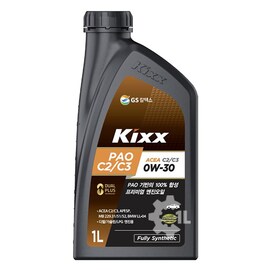 KIXX PAO C2/C3 0w30 1L 합성 프리미엄 엔진오일 (가솔린/디젤)
