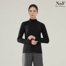 (여성) NNF 23FW 기모 모크넥 티셔츠 5종