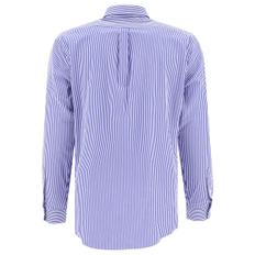 랄프로렌 Mens shirt 710832480008BLUE/WHITE BENGAL STRIPE Blue