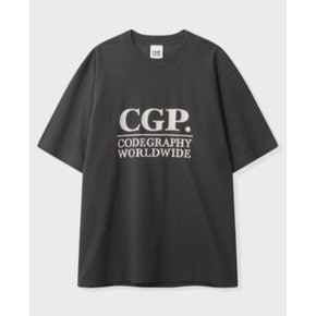 CGP 스퀘어 로고 반소매 티셔츠 CBFUUTS021
