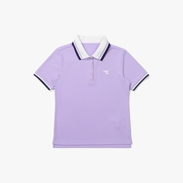 디아도라 [공식스토어] 쿨코어 PQ 반팔 티셔츠 우먼 PURPLE (D4322TTS13PPL)