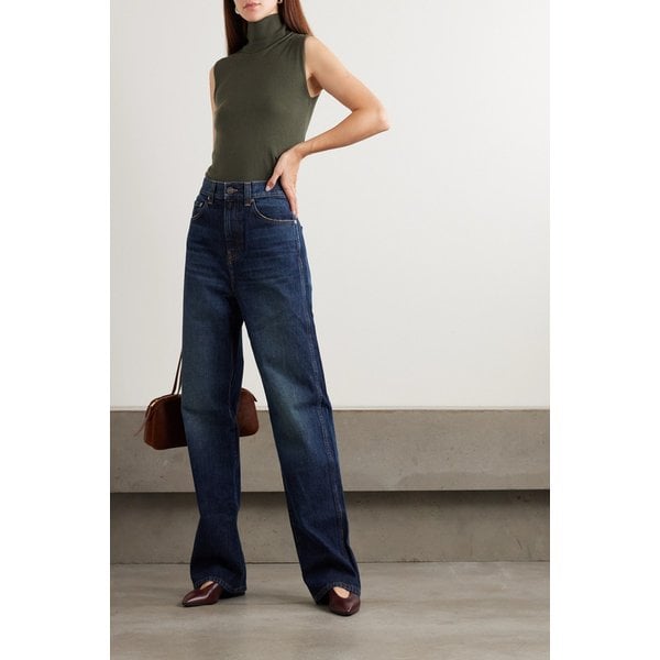 피우마 캐시미어 터틀넥 탱크 톱 46376663162909478