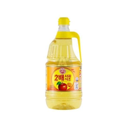 오뚜기 2배사과식초 1.8L 두배식초 대용량 업소용 식당용식자재(1)