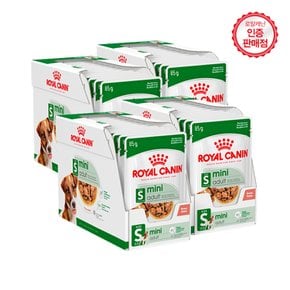 강아지사료 미니 어덜트 파우치 85g x 48P / 습식파우치 모음집
