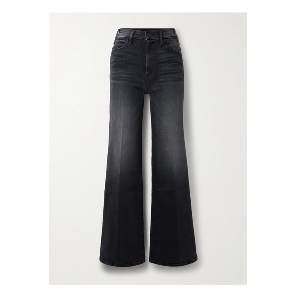 더 허슬러 롤러 하이라이즈 플레어 진 블랙 1647597349715523