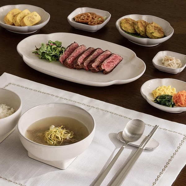 화담 사각중찬기