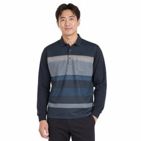 남성 기모 줄무늬 카라넥 데일리 니트 MB-KAK-724,725
