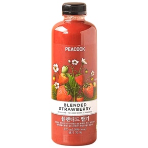블렌디드 딸기주스 870ml 1개