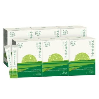 건강한약속 바른 바른 매실 효소  식물 유래 매실 3g x 30포 , 6box