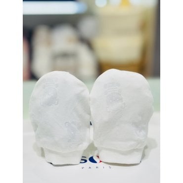 압소바 [압소바 뱀띠임신출산선물] 톤톤모달손싸개 (A2A11203) 백IVORY(25년 봄 신상)