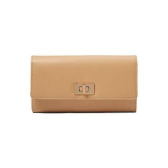 이스퀘어 4837187 Anne Klein AK Large Flap Wallet With Enamel Filled Turn Lock