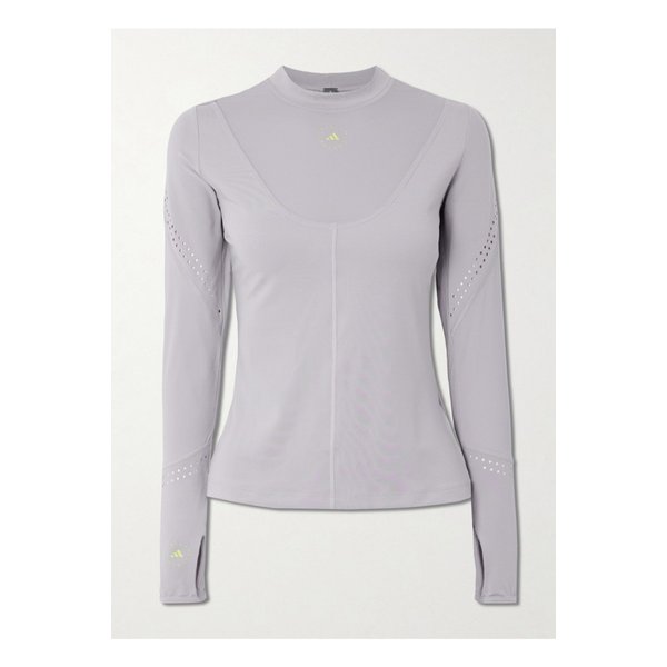 바이스텔라매카트니 트루퍼포즈 퍼포레이티드 스트레치 저지 탑 1647597343818725