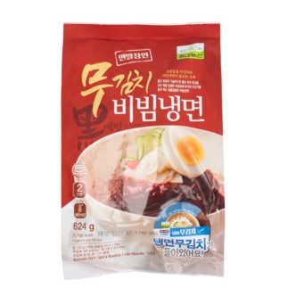  무김치 비빔냉면 624g