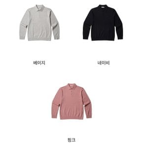 CoolBIZ 핸드워시 코튼 블랜드 짜임 니트타입 카라티셔츠 3종 1택  ET1901F