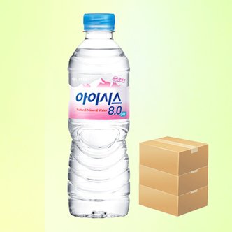  롯데 아이시스 8.0 500ml x 60개 생수 물