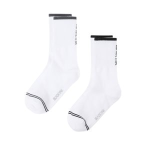 블랙야크 키즈 미들 베이직 양말 2p B1 2BKSCXV904 WH