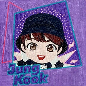 DIY 보석십자수 타이니탄 MAGIC DOOR 정국 25x25