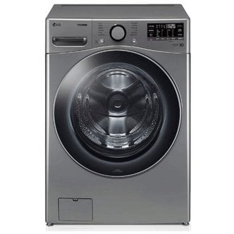 LG [O] LG 트롬 드럼세탁기 21kg 스테인리스 실버 F21VDSK