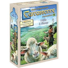 Carcassonne Hills & Sheeps 보드게임 확장9  패밀리보드게임