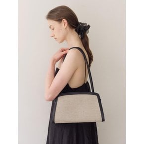 Taco shoulder bag Jute Black